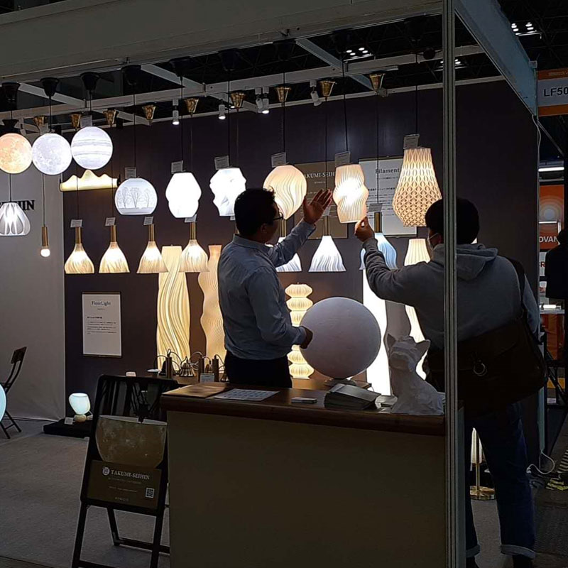 2025年3月6日 ライティングフェア2025の匠の誠品ブースの様子