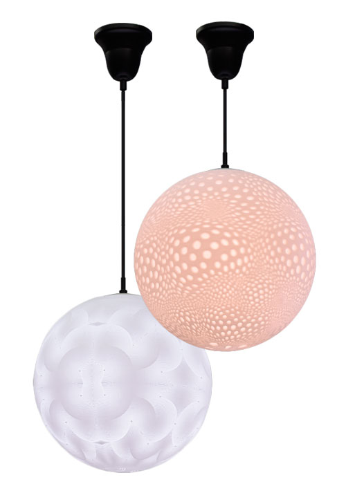 錯視ペンダントライト